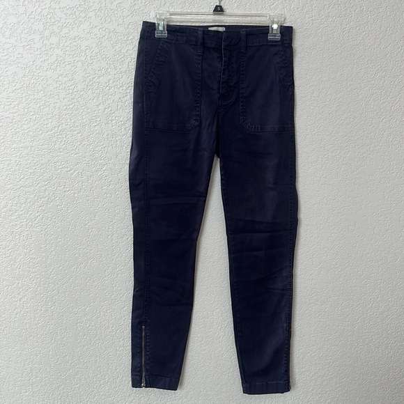 J. Crew Pants - J. Crew Chino Pant Zipper Blue Navy blue size 26